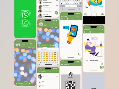 Re-design WhatsApp ui