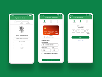 002 : Credit Card Checkout ui