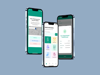 Health Partner - Patient Care Mobile App 🩺 clean design doctor doctor app doctor appointment health health care app healthcare krishs design station medical medical app medicine mobile app patient app product design ui user experience design user interface design ux uxui mobile app