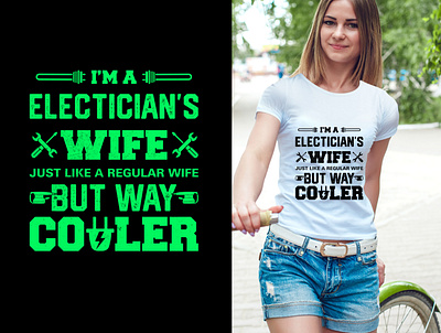 Electricians T-Shirt Design bulk t shirt design design graphic design logo t shirt design typography t shirt design vintage t shirt