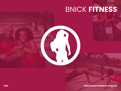 BNick Fitness Website branding design fitness site ui wix