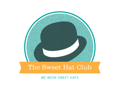 The Sweet Hat Club bowler hat clarendon club green hat news gothic orange