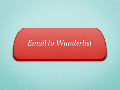 Email to Wunderlist blue css red vollkorn wunderlist