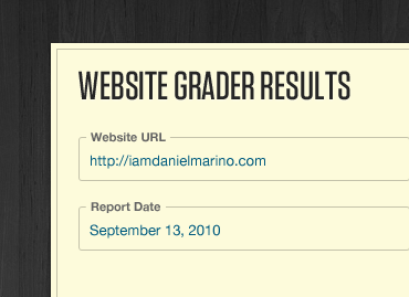 Website Grader