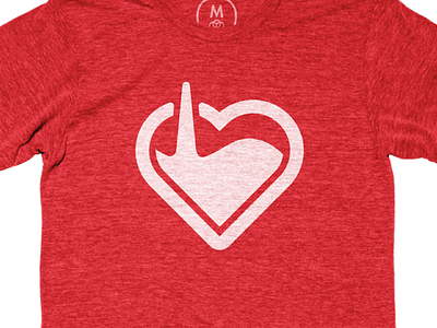 Love Tank cotton bureau fill heart illustration love tee shirt