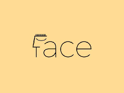 Face calligram