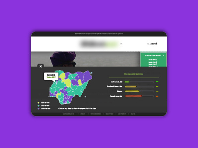 Landing Page development ixd lagos nigeria politics rewrite ui ux