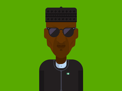 No Blind Politics apc blind buhari character illustration nigeria nigerian pdp politics vector