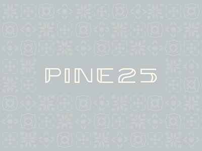Pine 25 Logo apartment branding charlotte logo residential