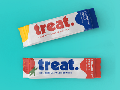 Treat Snacks - Pairing branding concept custom type food design identity illustration mockup packaging packaging design typography