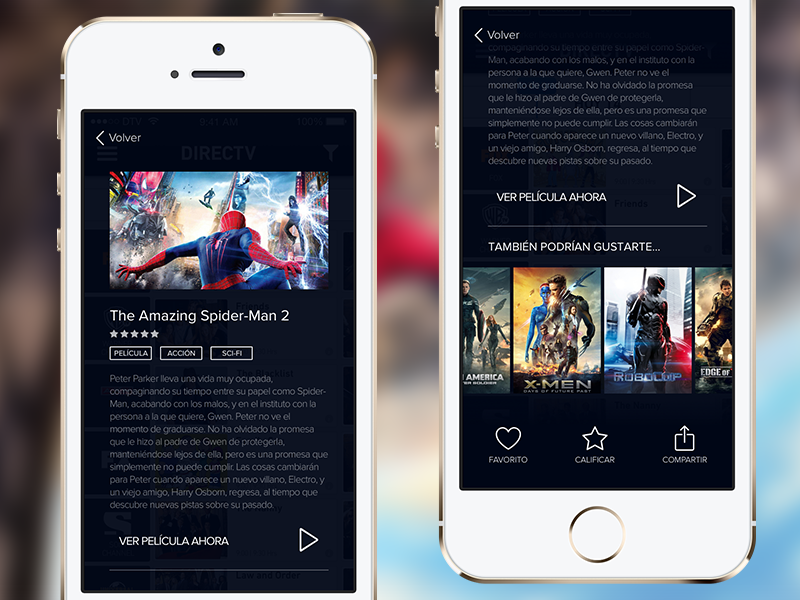Movie Preview recommend share play iphone amazing spiderman profile poster movie ios app