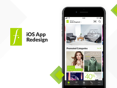 Falabella iOS Redesign Concept android app falabella ios ios 11 iphone redesign ux