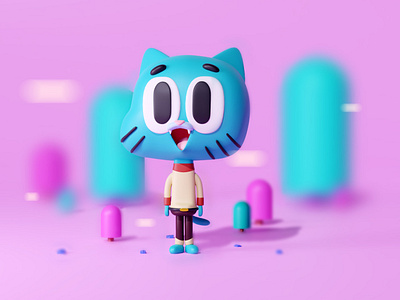 3D Gumball with Blender