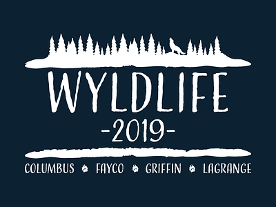 WyldLife Day Camp Shirt '19 graphic design t shirt design