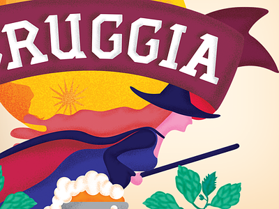 Bruggia Beer Detail beer color digital drink illustration label textures