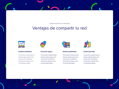 Advantages advantages colors connection icons ify internet landing red share wifi
