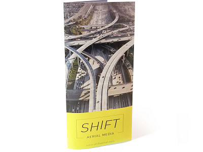 Shift - Brochure brochure brochure design design drone gatefold layout design photography photos typography