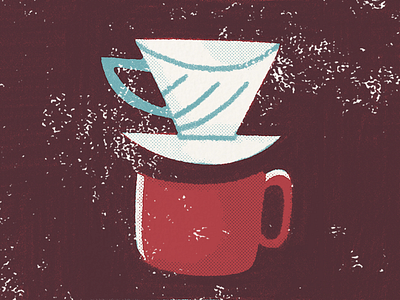Coffee 01 coffee cup illustration mug poster print texture
