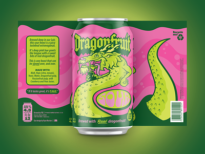 Dragonfruit Sour Beer Can