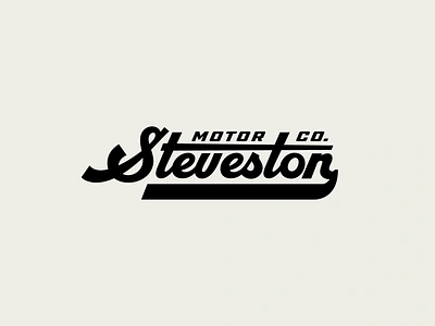 Motor Co. Branding alberta brand brand identity brand identity design canada craft custom type design edmonton garage logo mechanic motor motorsport racing type wordmark yeg