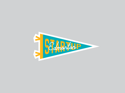 Startup Edmonton Sticker - Pennant