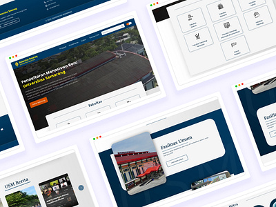 Semarang University Website (Redesign)