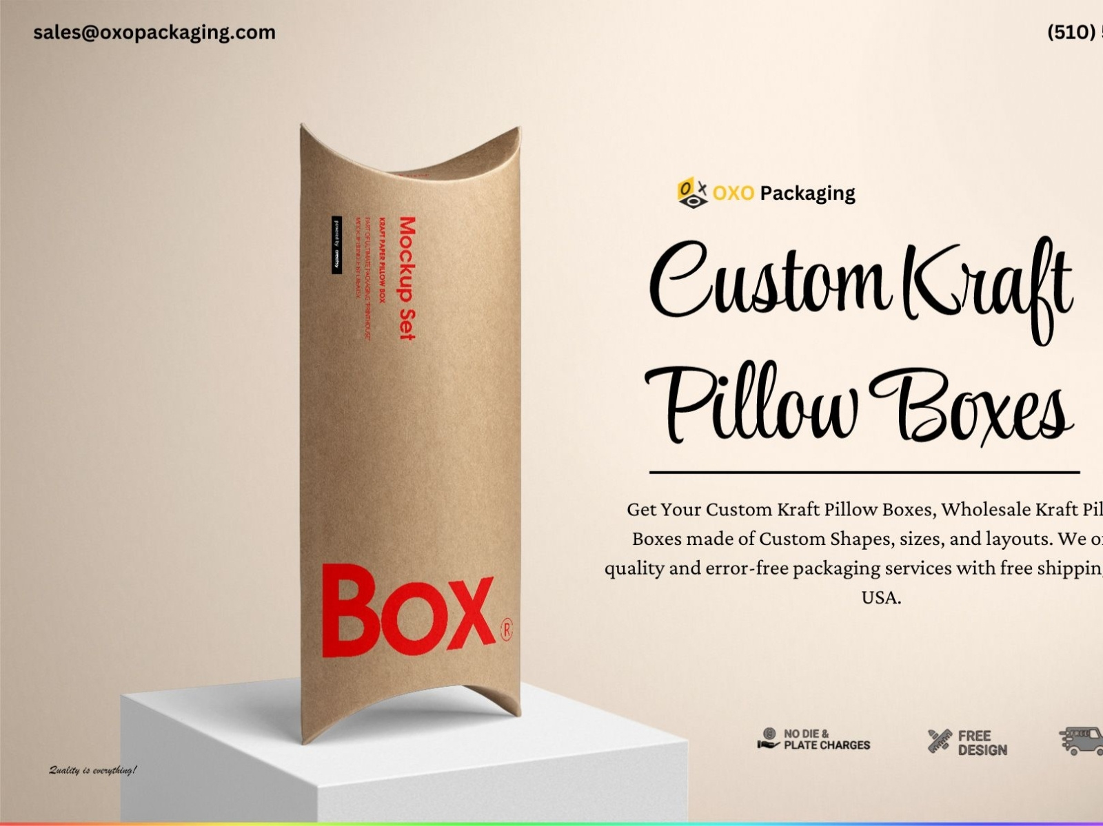OXO Packaging Makes Custom Kraft Pillow Boxes by Robert Taylor on Dribbble