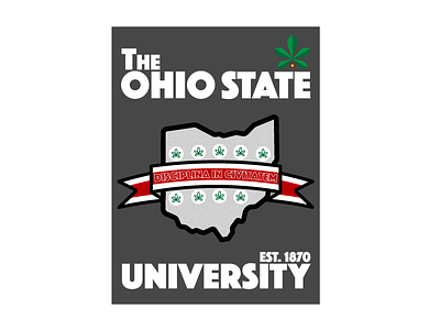 Ohio State iPad Design 1870 buckeye football gray grey nut ohio ohio state osu scarlet state the ohio state university