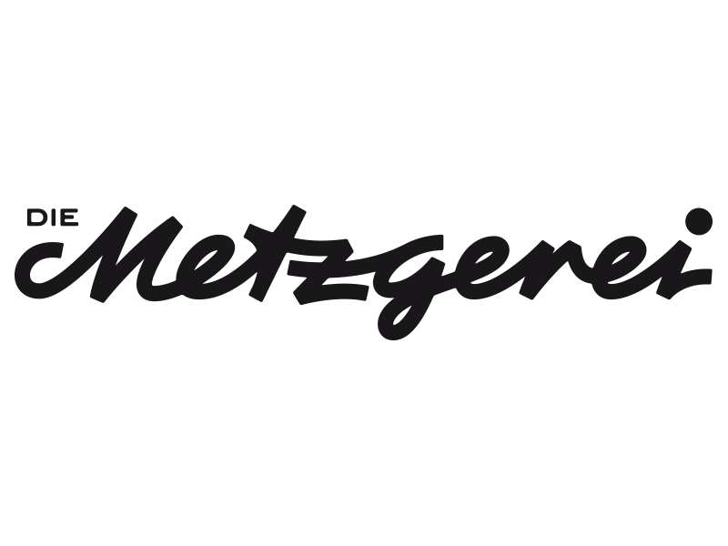 Die Metzgerei animated bar black butcher gif logo meat metzgerei neon restaurant script sign