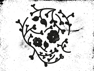 Floral Skull