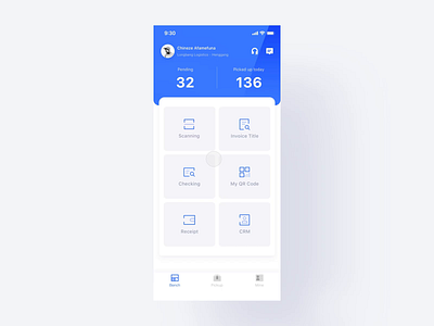 Express Delivery App_3 animation app delivery express ui