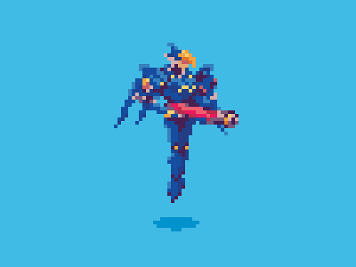 Overwatch Pixels - Pharah