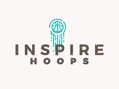 Inspire Hoops basketball hoops inspire logo motion vector youth