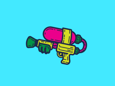 Splat! - Lapel Pin Design