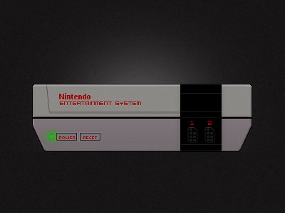 Nes : frontface - 2 minimal nes nintendo