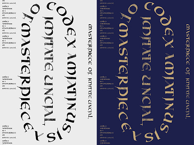 Typesetting art design poster typesetting typography write