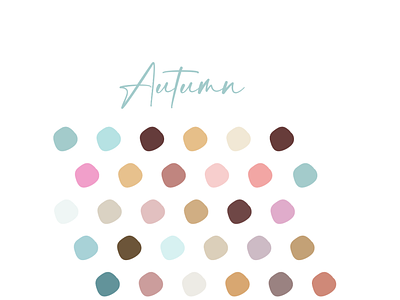 Autumn Colour Palette adobe illustrator autumn colors autumn colours color palette colour palette illustrator palette