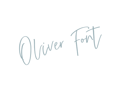 Oliver Font calligraphy design font hand drawn font invitation design invitation font vector