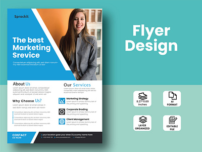 Corporet Flyer Design branding design flyer flyer design graphic design illustration post design social social media post design