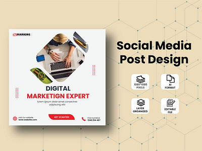 Corporet Social Media Post Design