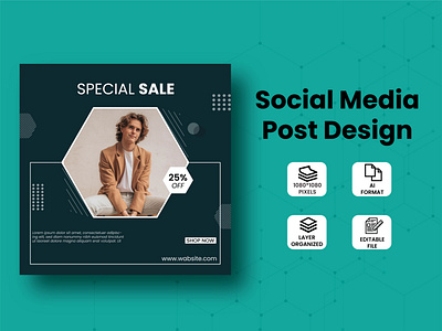 Fashion Social Media Post Design branding design graphic design illustration post design social social media post design