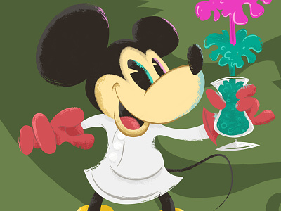 Mad Mickey disney disneyland halloween illustration mickey mickey mouse spooky