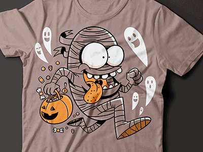 UPMC Halloween Goods Year 3 fall halloween haunted house mummy pumpkin scary spooky werewolf witch