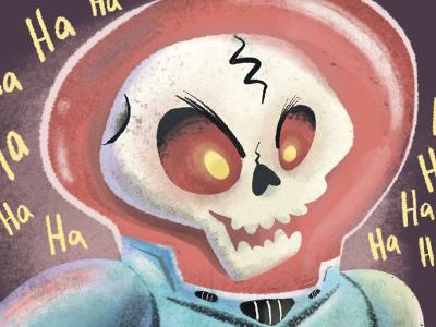 Space Kook! alien illustration ipadpro robot scoobydoo skull space