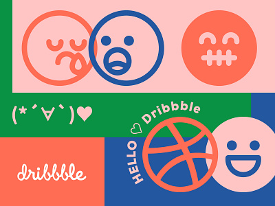 Hello Dribbble <3 debut hellodribbble illustration love
