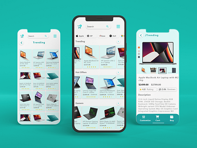 Folio app design ecommerce mobile ui ux ui ux
