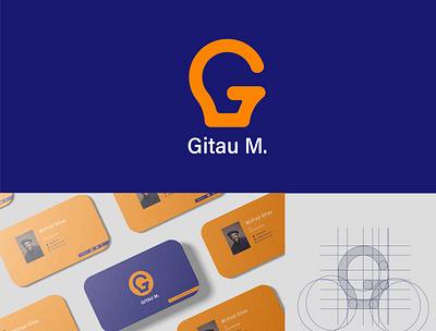 Gitau M. A mentorship and personal growth venture logo icon. brand brand colors brand icon brand logo logo logo concept logo icon logo mark