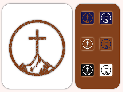 Kikuyu Bible Logo Design for Mobile app icon in UI UX in Figma
