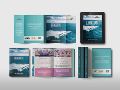 SEEKING SERENITY Book Design for 1000 Good Deeds SA