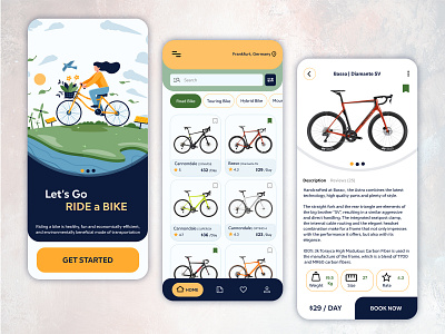 Rent a Bike Application Design